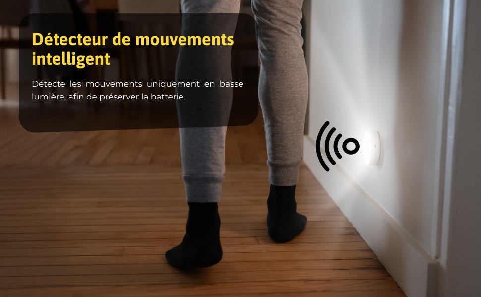 Barre LED - Extra plate - Sans fil - Détecteur de mouvement