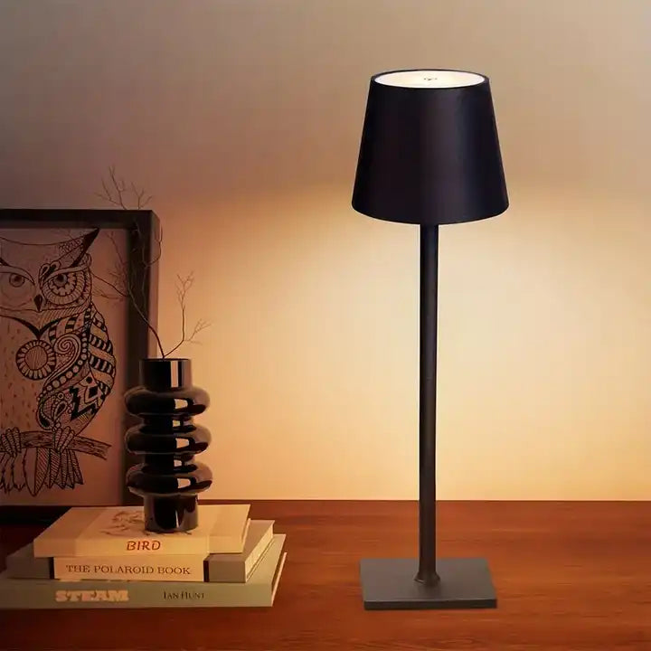 Lampe de table rechargeable,lampe de chevet sans fil，lampe sans