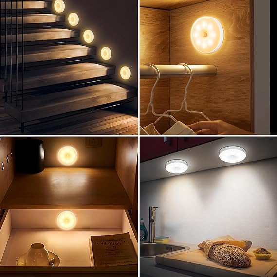 Révolutionnez votre espace : Le double charme du Spot LED avec détecteur de mouvement et l'éclairage idéal pour escaliers et meubles