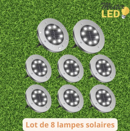 Lumière Solaire Extérieur chemin et jardin